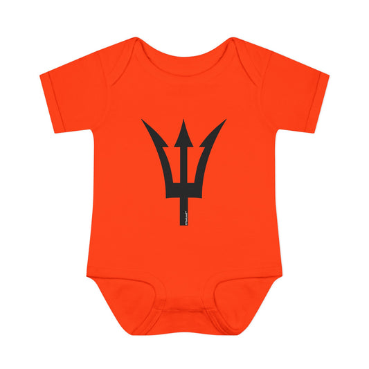 Trident of Poseidon Baby Romper Bodysuit by TOOLOUD