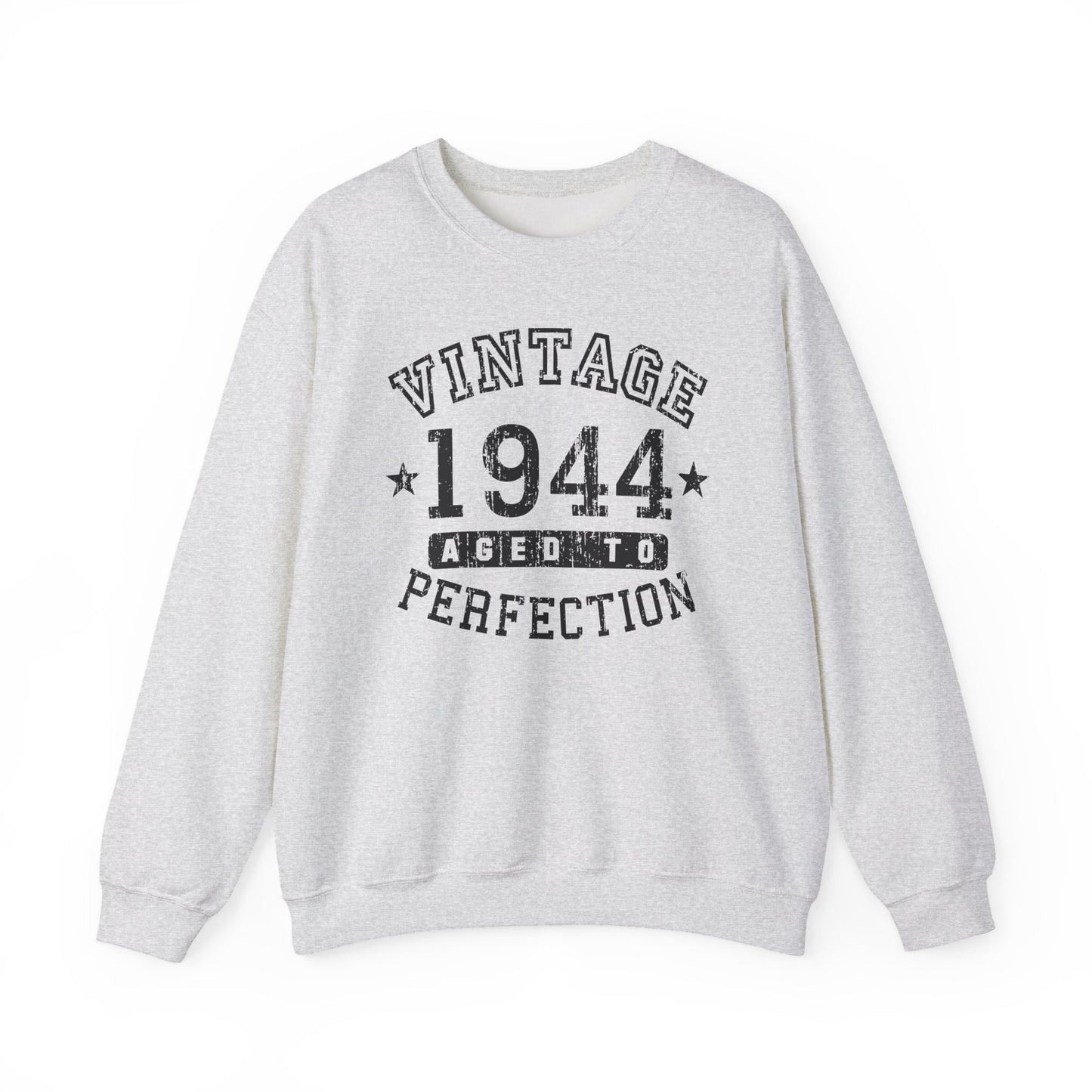1944 - Vintage Birth Year Sweatshirt Adults Unisex by TOOLOUD