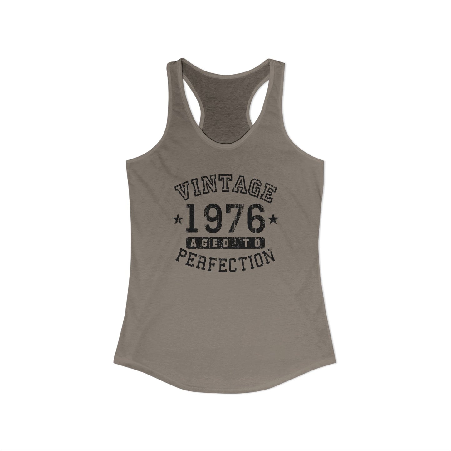 1976 – Vintage Birth Year Women’s Racerback Tank Top by TOOLOUD