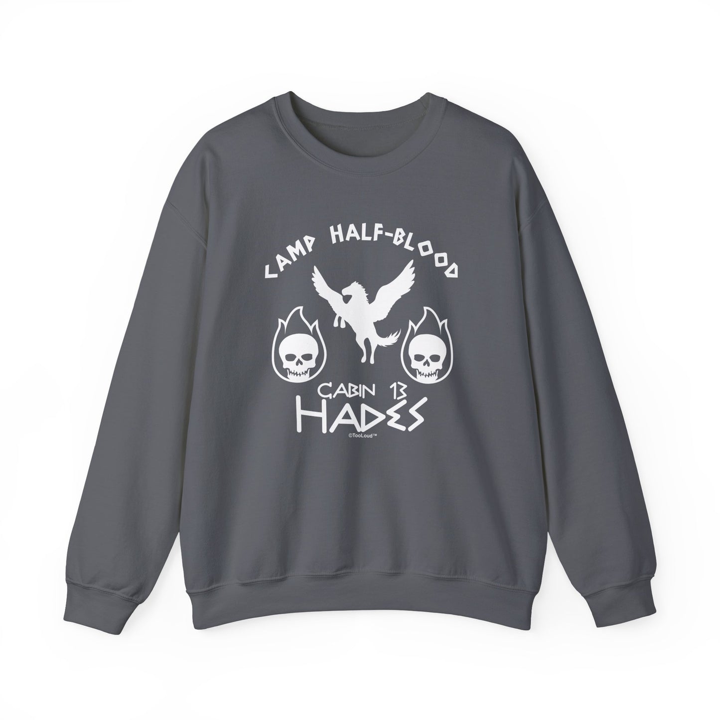 Cabin 13 Hades Half-Blood Adult Dark Sweatshirt by TOOLOUD