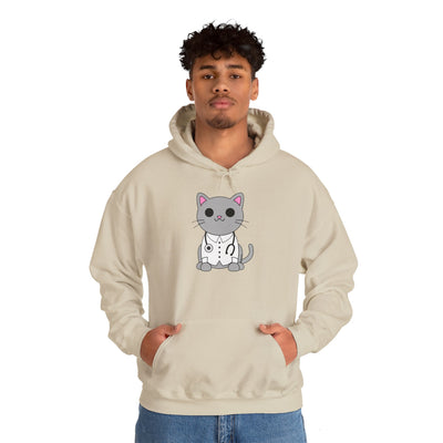 Dr. Cat MD - Cute Cat Design Unisex Hoodie Sweatshirt By TOOLOUD