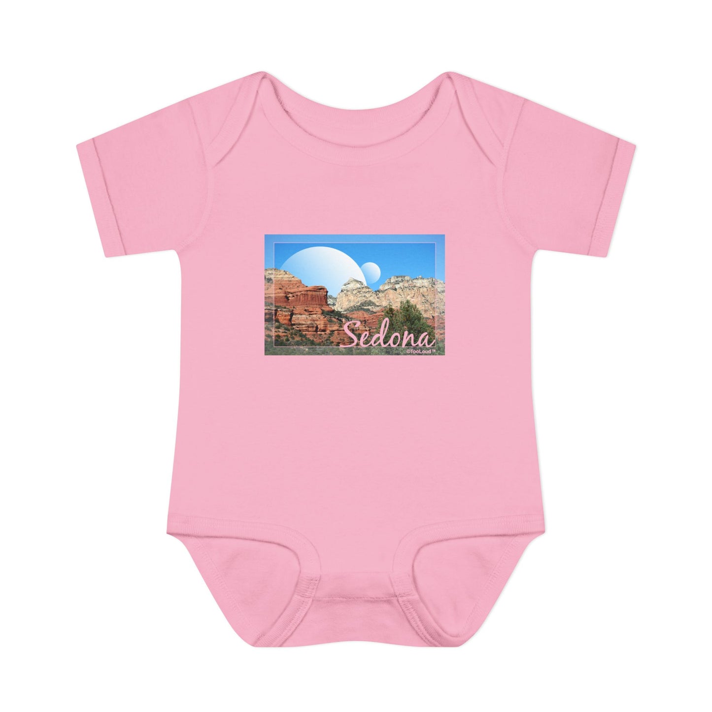 Abstract Sedona Baby Romper Bodysuit by TOOLOUD