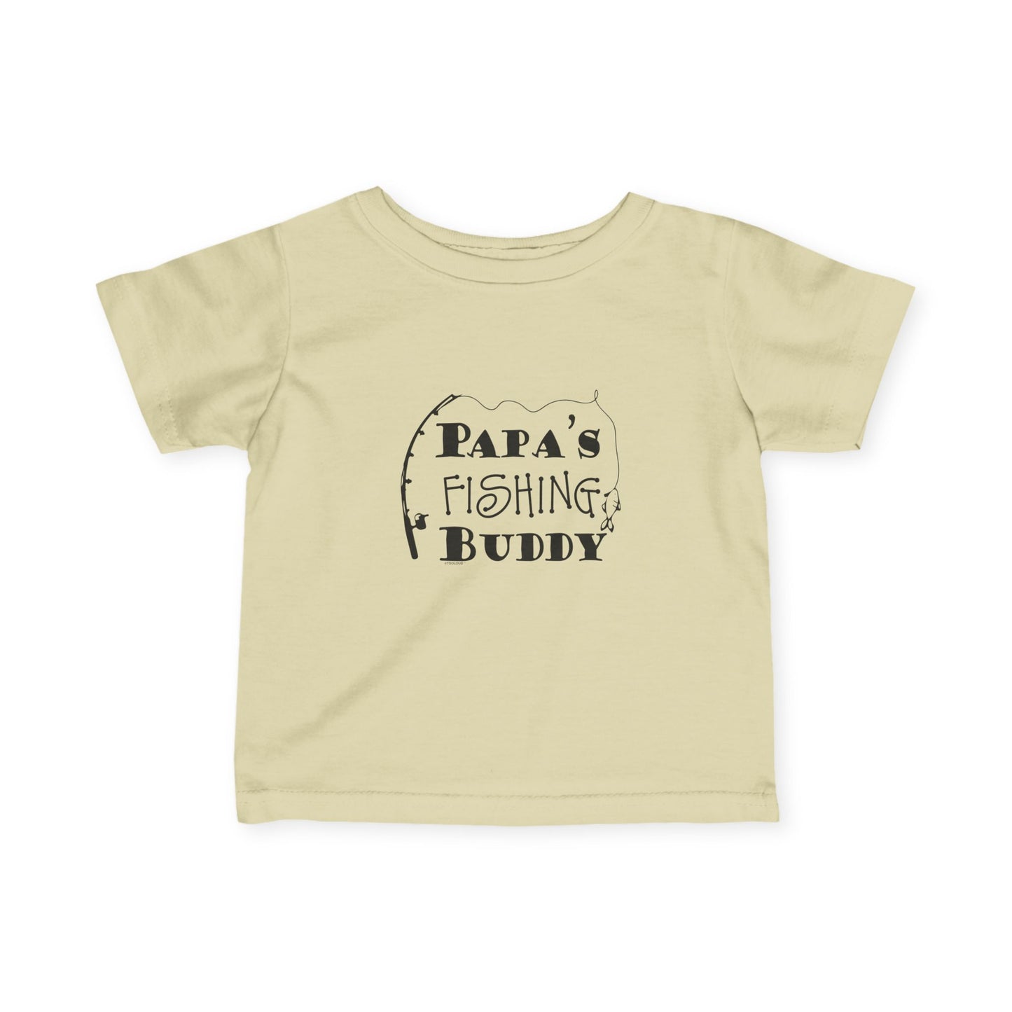 Papas Fishing Buddy Infant T-Shirt By TOOLOUD