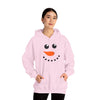 TOOLOUD Snowman Face Christmas Adult Unisex Hoodie Sweatshirt