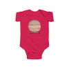 TooLoud Planet Jupiter Text Baby Romper Bodysuit