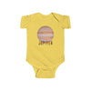 TooLoud Planet Jupiter Text Baby Romper Bodysuit