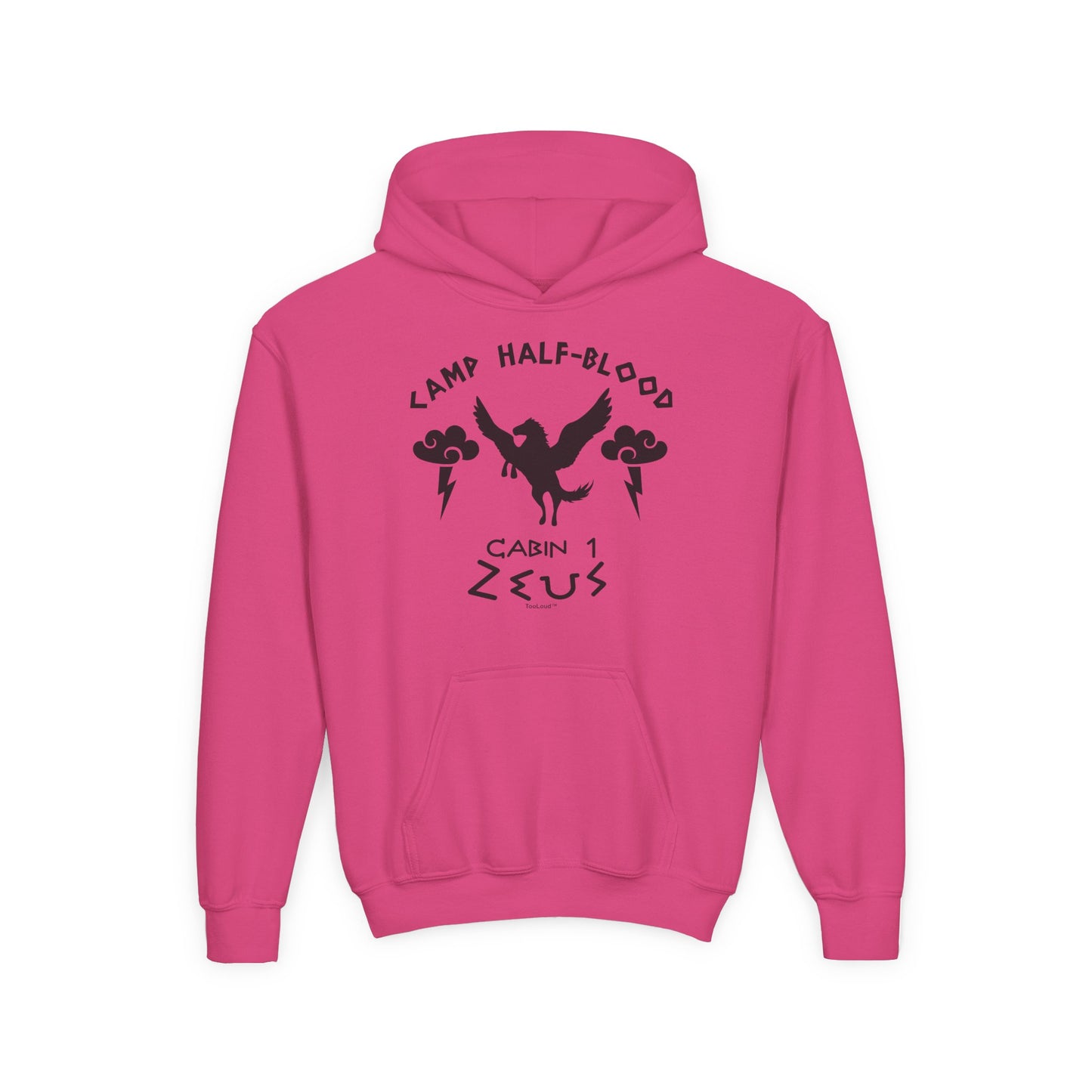 Camp Half Blood Cabin 1 Zeus Youth Children's Hoodie by TOOLOUD