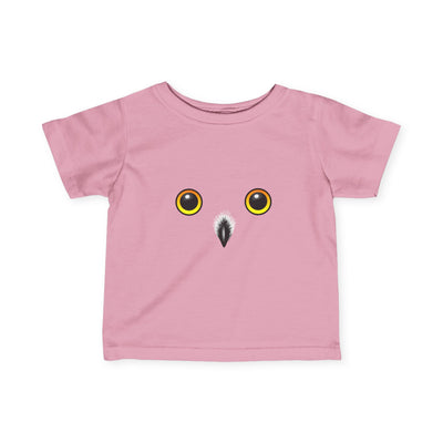 Cute Snowy Owl Face Infant T-Shirt By TOOLOUD