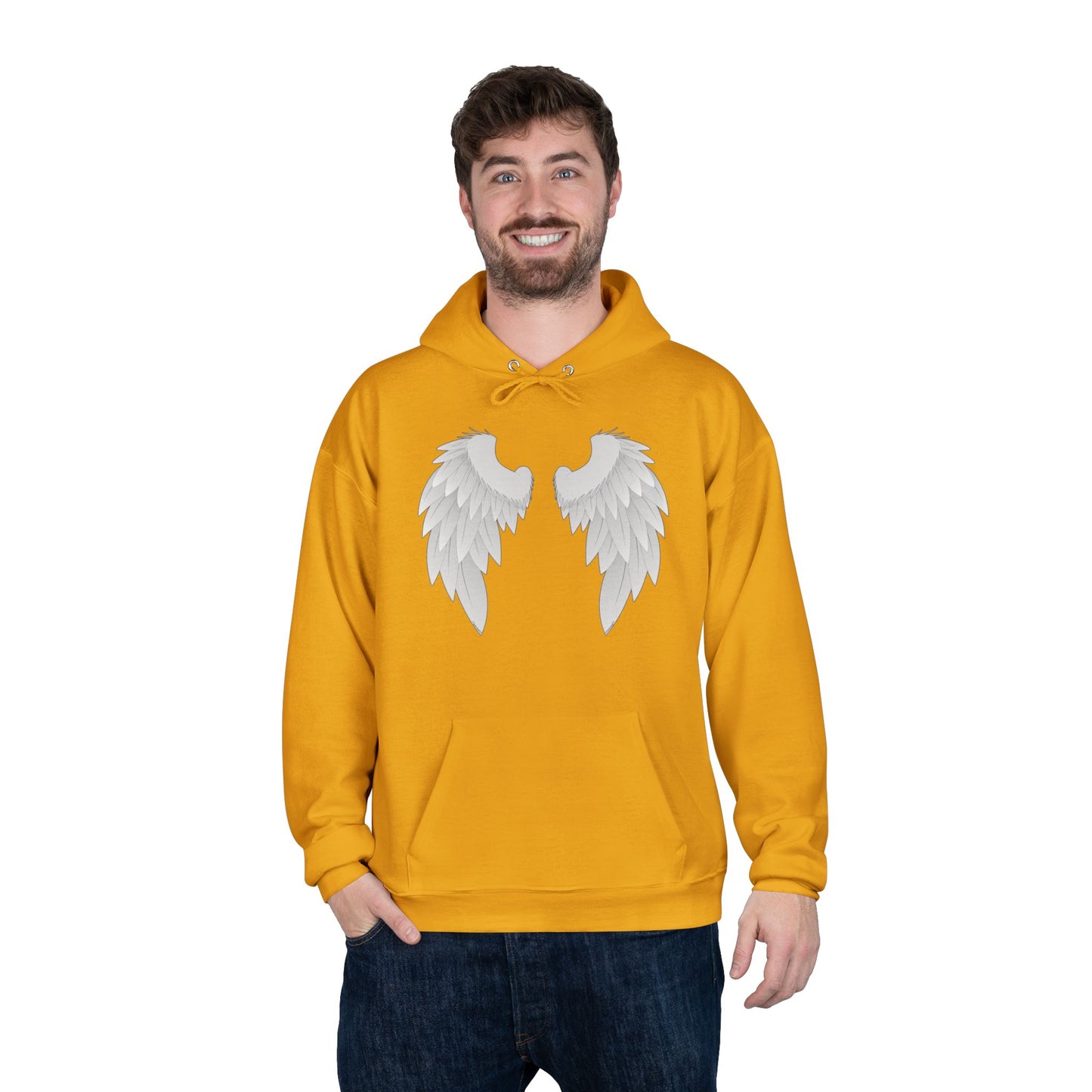 Epic Angel Wings Design Hoodie Pullover Sweatshirt by TOOLOUD