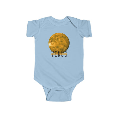 TooLoud Planet Venus Text Baby Infant Romper Bodysuit