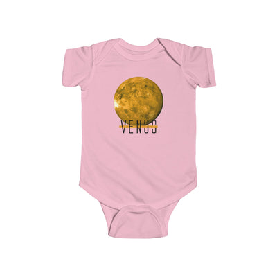 TooLoud Planet Venus Text Baby Infant Romper Bodysuit