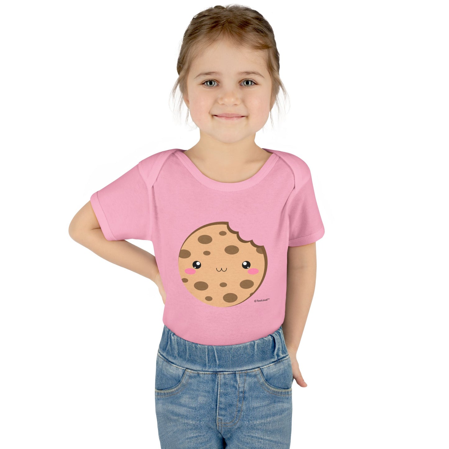 Cute Matching Milk and Cookie Design – Cookie Baby Romper Bodysuit by TOOLOUD