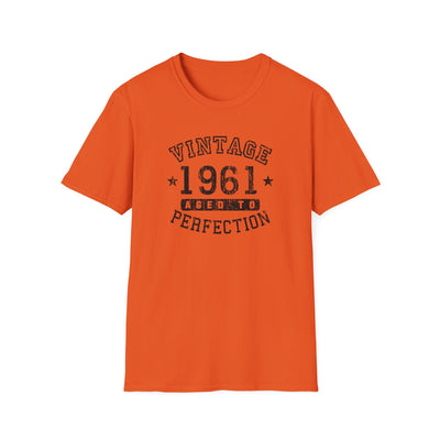 Customized Retro Birth Year Worn-In Unisex Tee for Adults – Exclusively by TooLoud