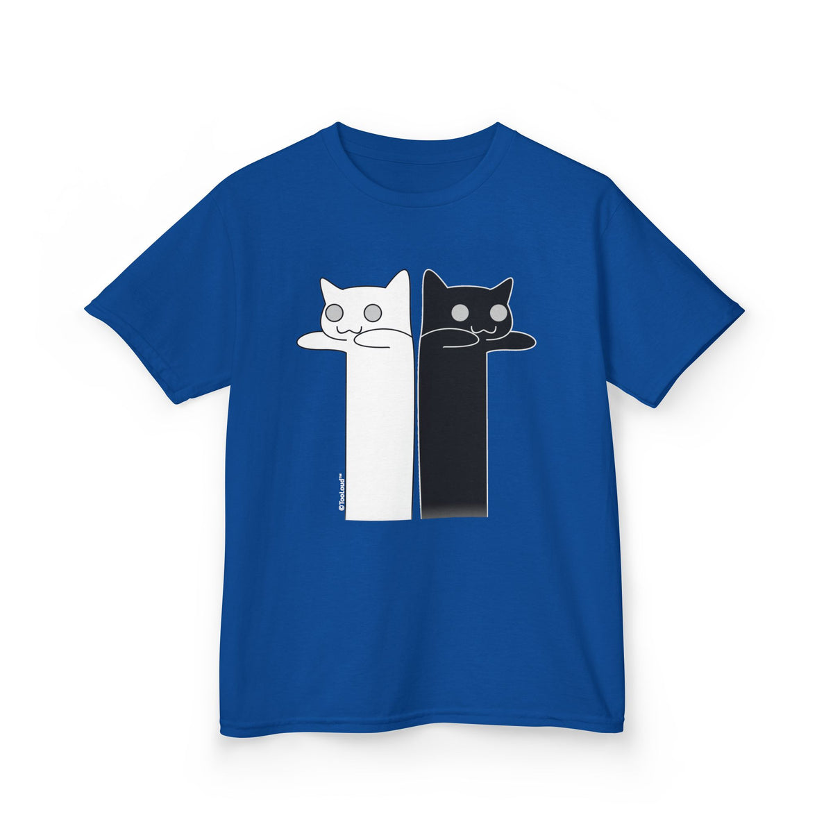 Longcat and Tacgnol – Internet Humor Children's Dark T-Shirt by TOOLOUD