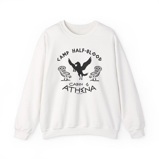Camp Half Blood Cabin 6 Athena Adult Unisex Sweatshirt by TOOLOUD