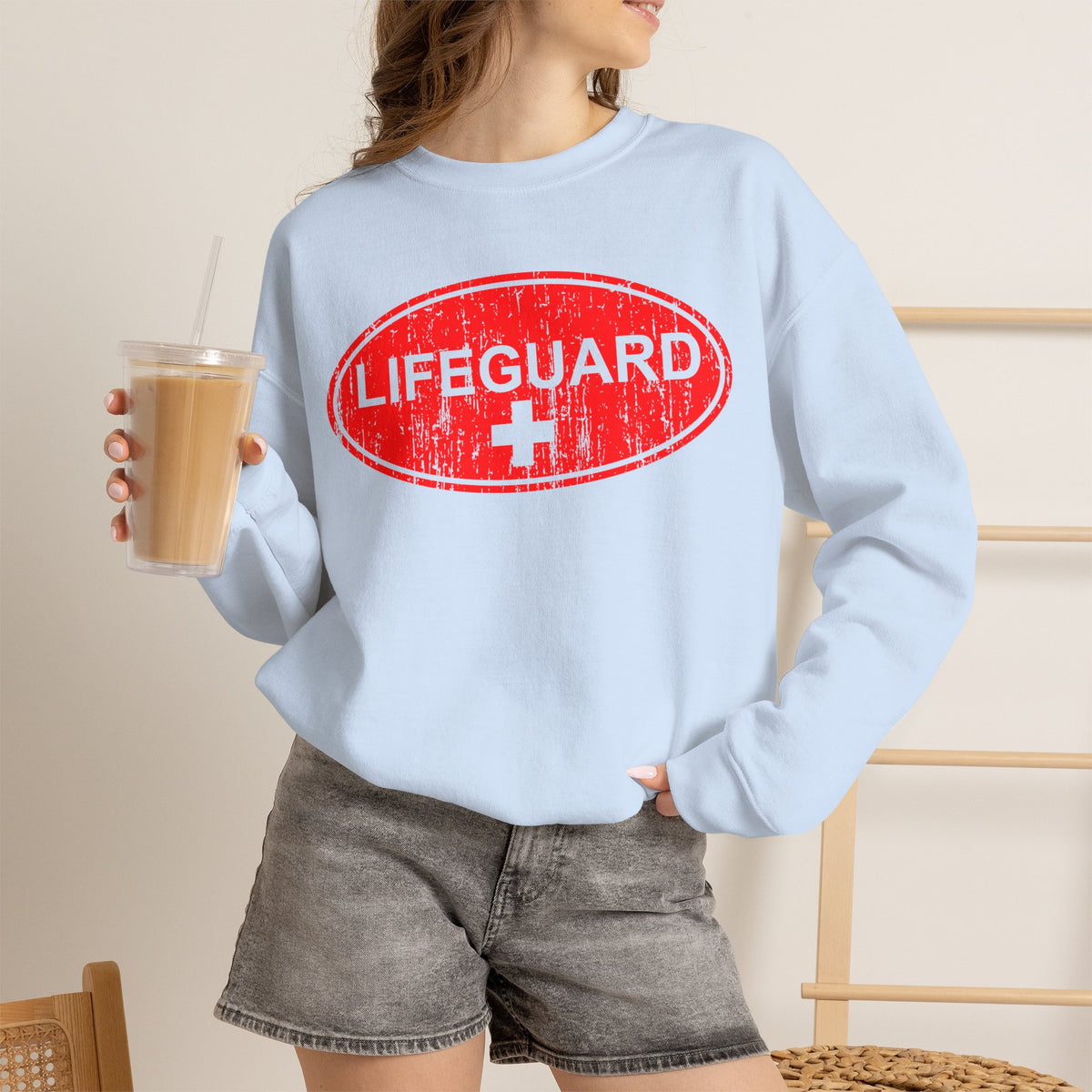 Lifeguard Adult Sweatshirt – Lifeguard by TOOLOUD