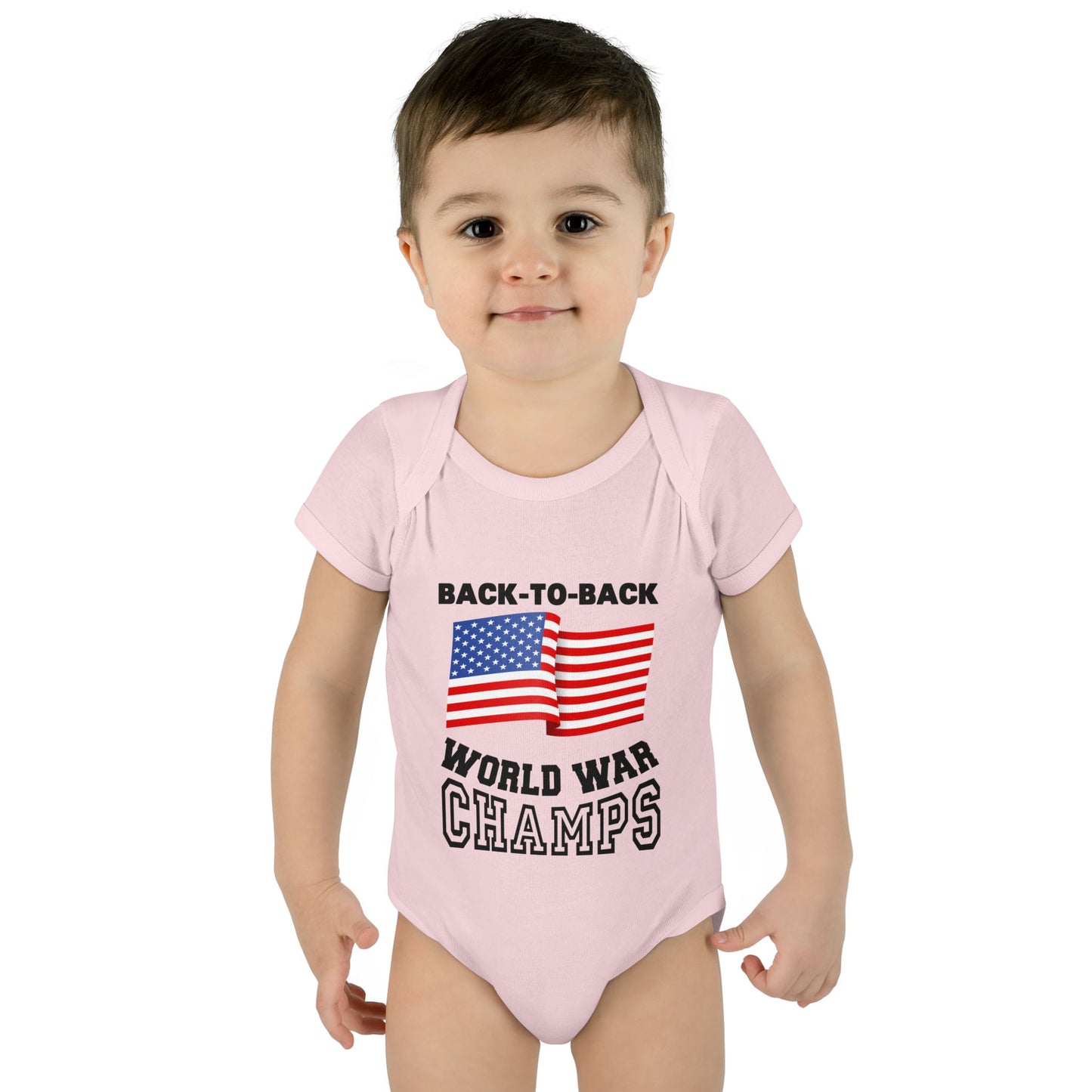 Back to Back World War Champs Infant Onesie by TOOLOUD