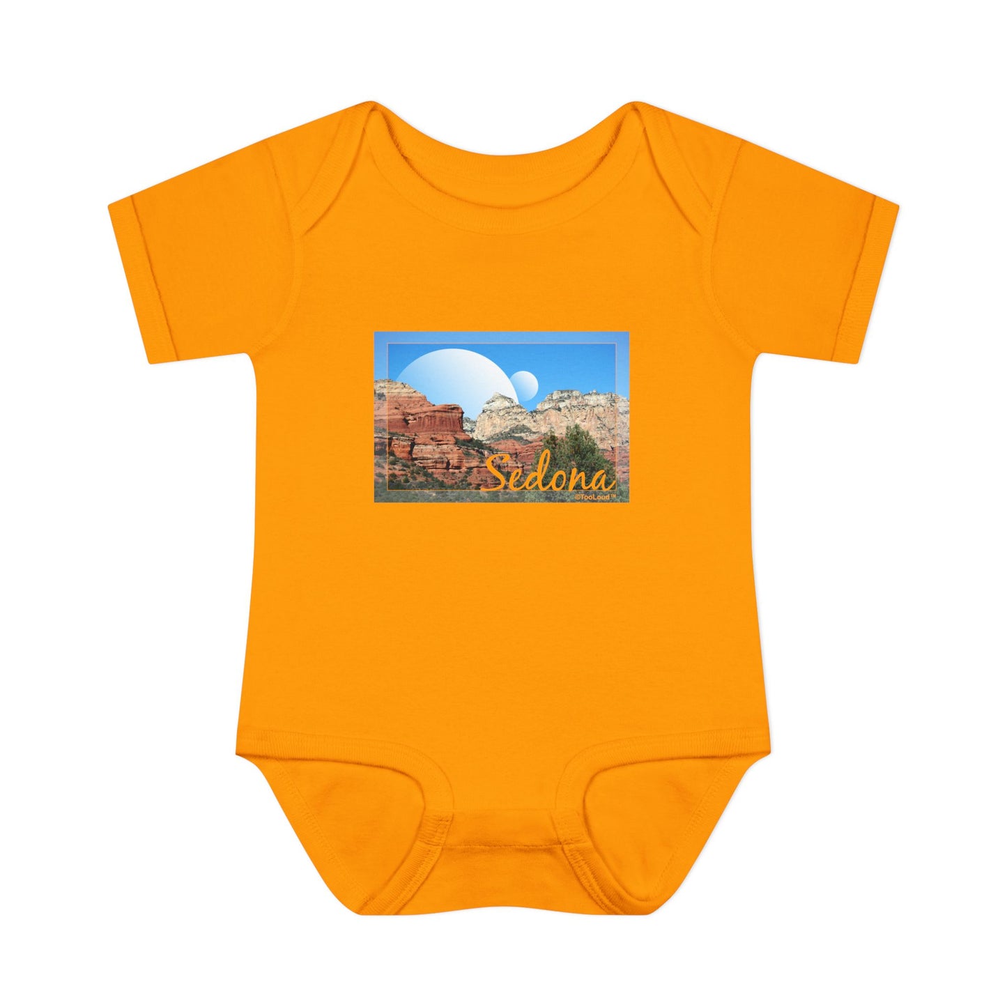 Abstract Sedona Baby Romper Bodysuit by TOOLOUD