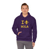 TooLoud I Love NOLA Fleur de Lis Unisex Hoodie Sweatshirt