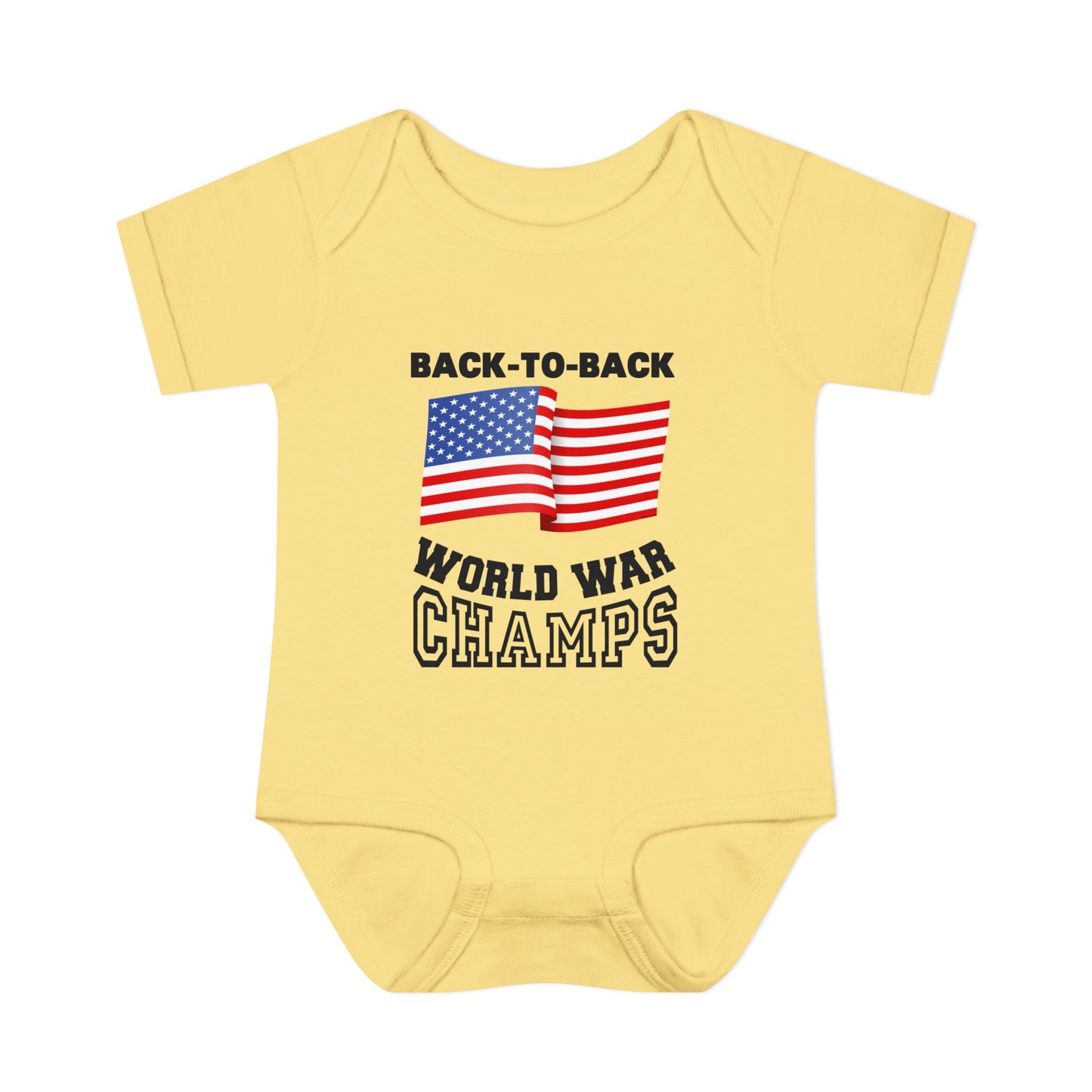 Back to Back World War Champs Infant Onesie by TOOLOUD