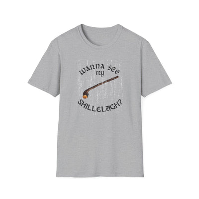 Wanna See My Shillelagh Adult Unisex T-Shirt by TOOLOUD