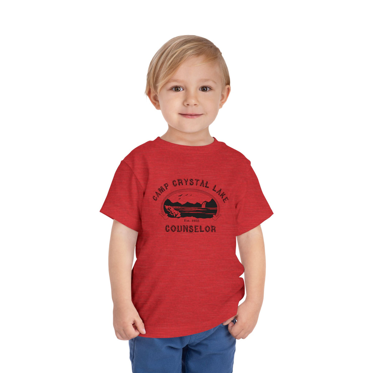 Camp Crystal Lake Counselor – Friday 13 Toddler T-Shirt by TOOLOUD