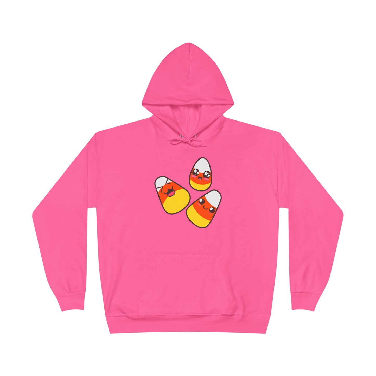 Cute Candy Corn Family Halloween Adult Hoodie Sweatshirt by TOOLOUD