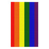 Rainbow Vertical Gay Pride Flag Micro Terry Sport Towel 11 x8  All Over Print