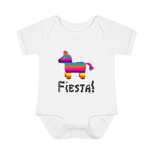 Colorful Piñata Design – Fiesta Baby Romper Bodysuit by TOOLOUD