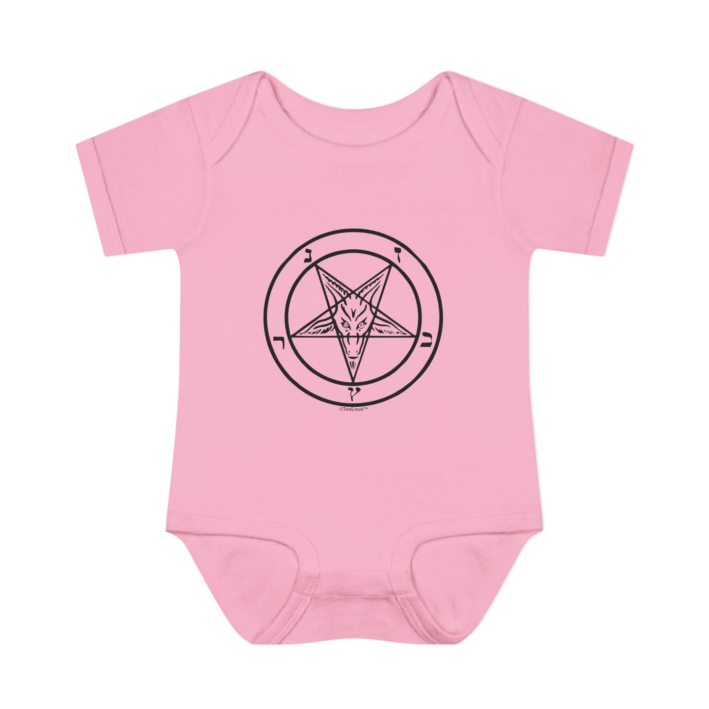 Sigil of Baphomet Baby Romper Bodysuit by TOOLOUD