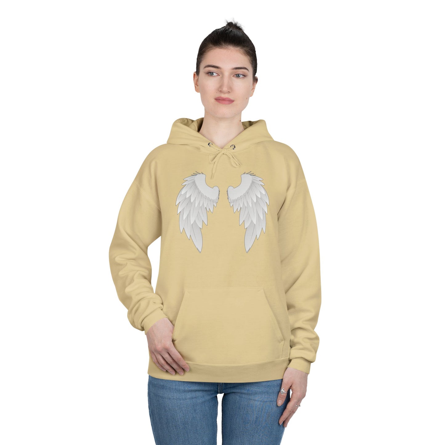 Epic Angel Wings Design Hoodie Pullover Sweatshirt by TOOLOUD