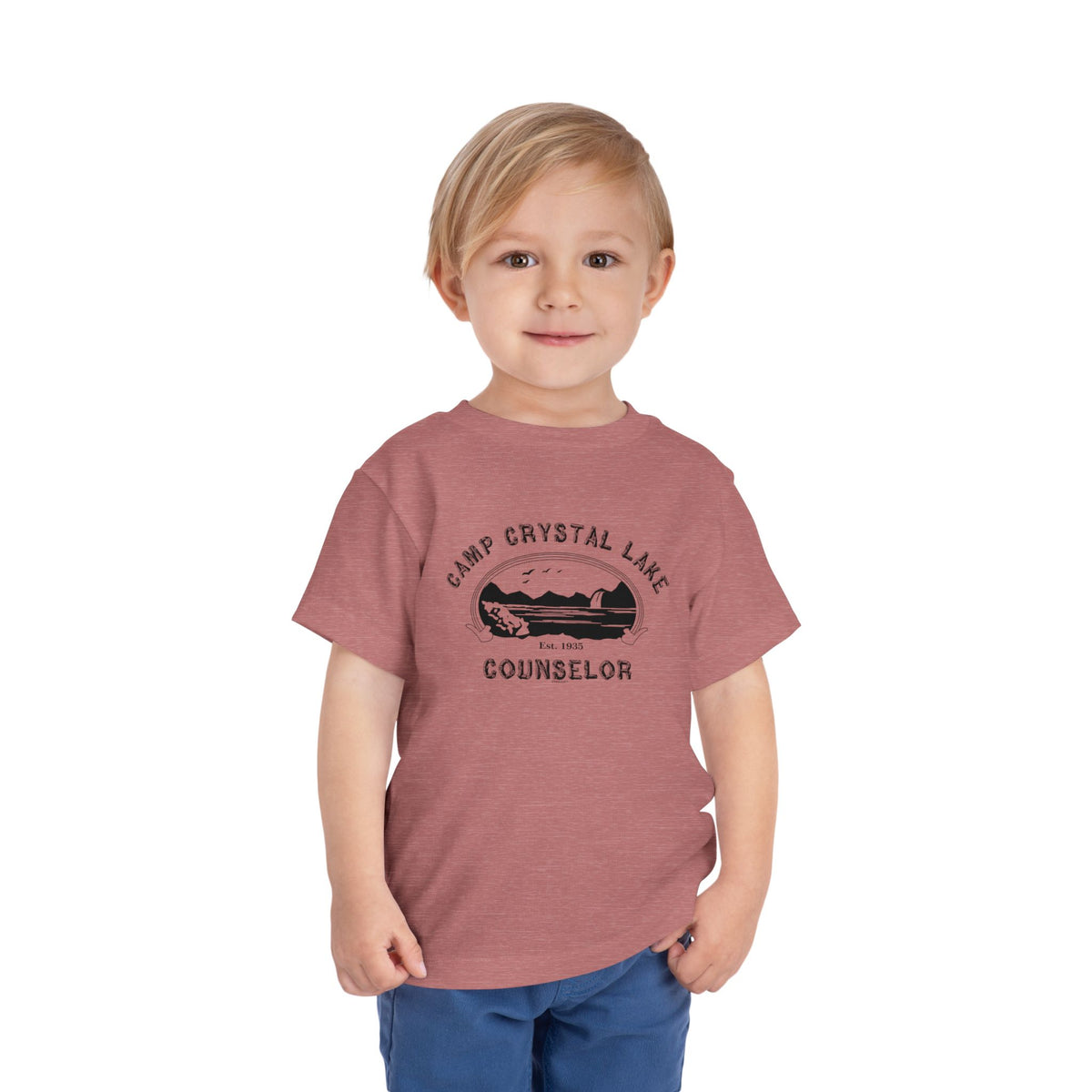 Camp Crystal Lake Counselor – Friday 13 Toddler T-Shirt by TOOLOUD