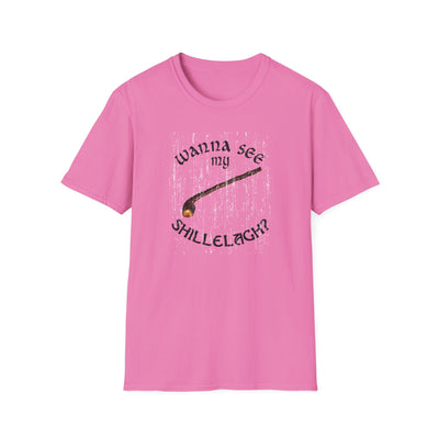 Wanna See My Shillelagh Adult Unisex T-Shirt by TOOLOUD