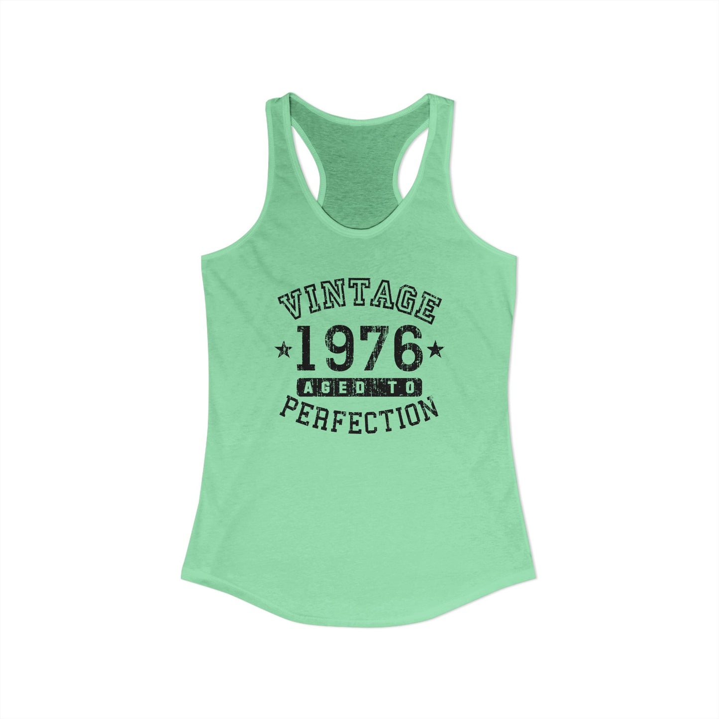 1976 – Vintage Birth Year Women’s Racerback Tank Top by TOOLOUD