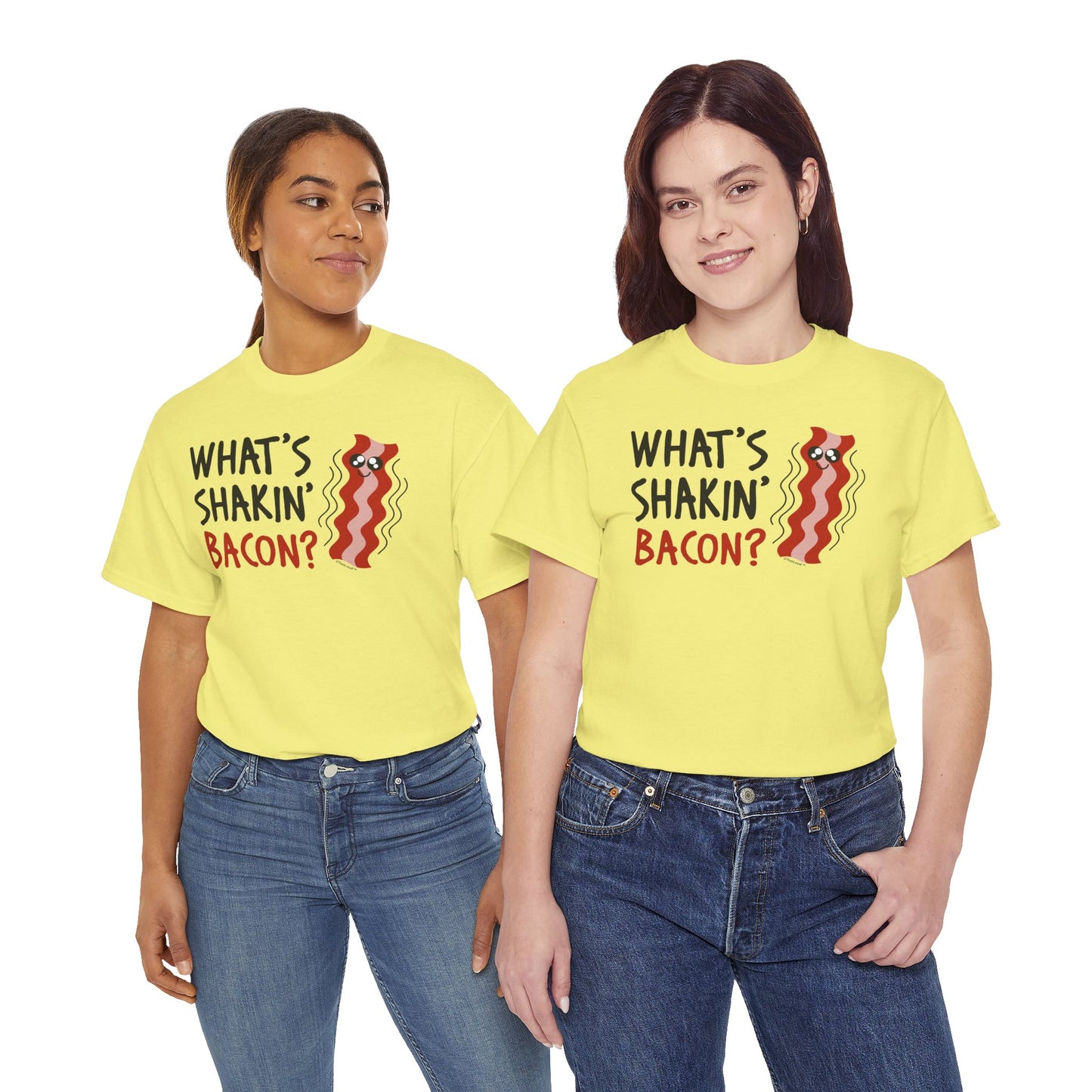What’s Shakin’ Bacon – Premium Adult T-Shirt by TOOLOUD