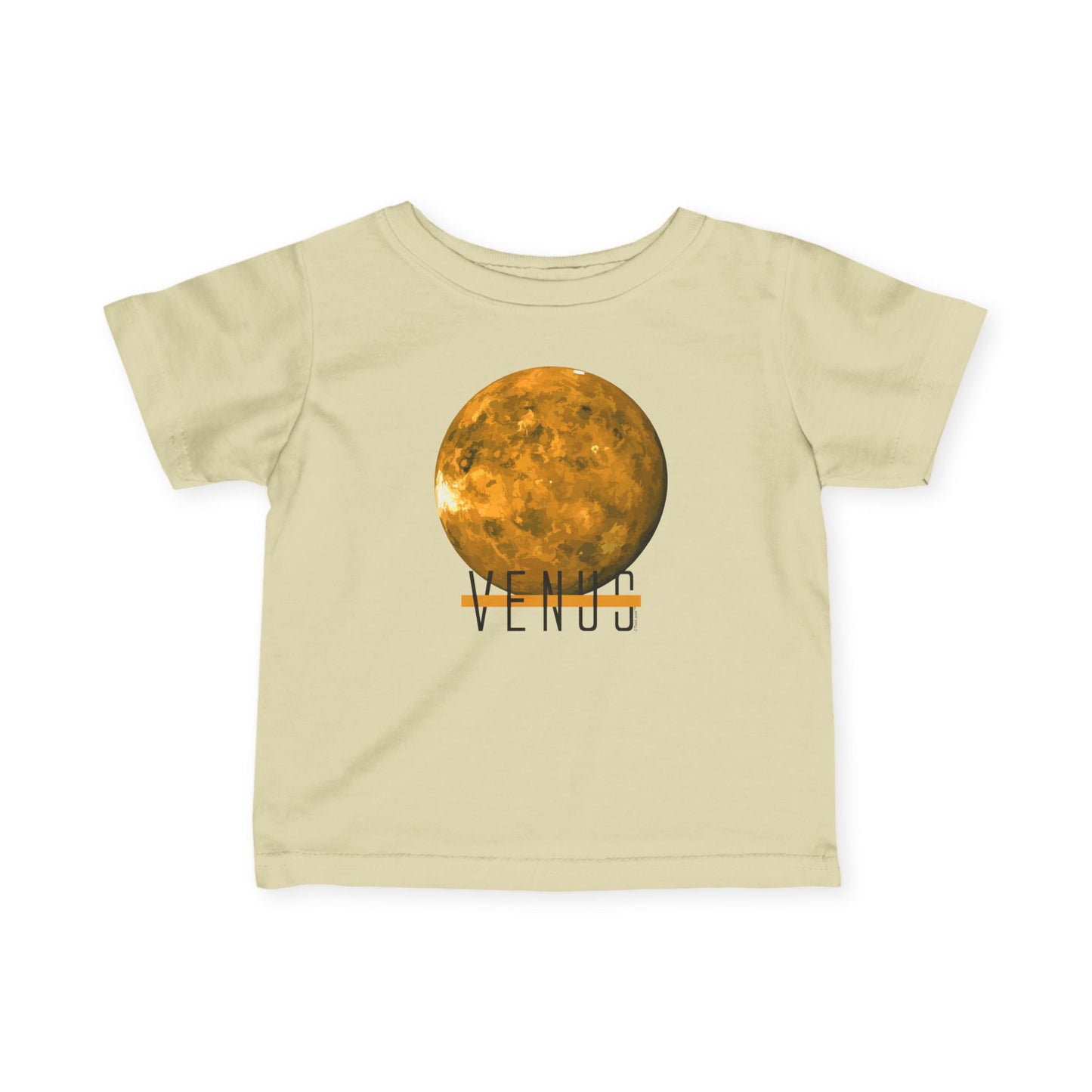 Planet Venus Text Infant T-Shirt by TOOLOUD