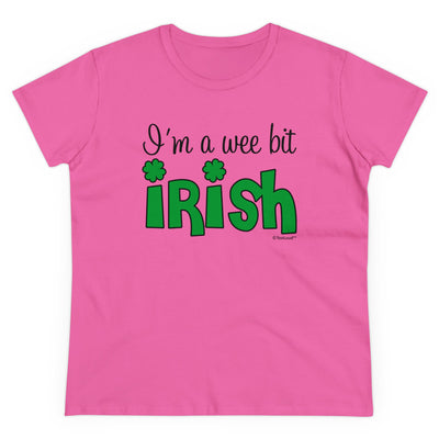 TooLoud I'm A Wee Bit Irish Women's T-Shirt