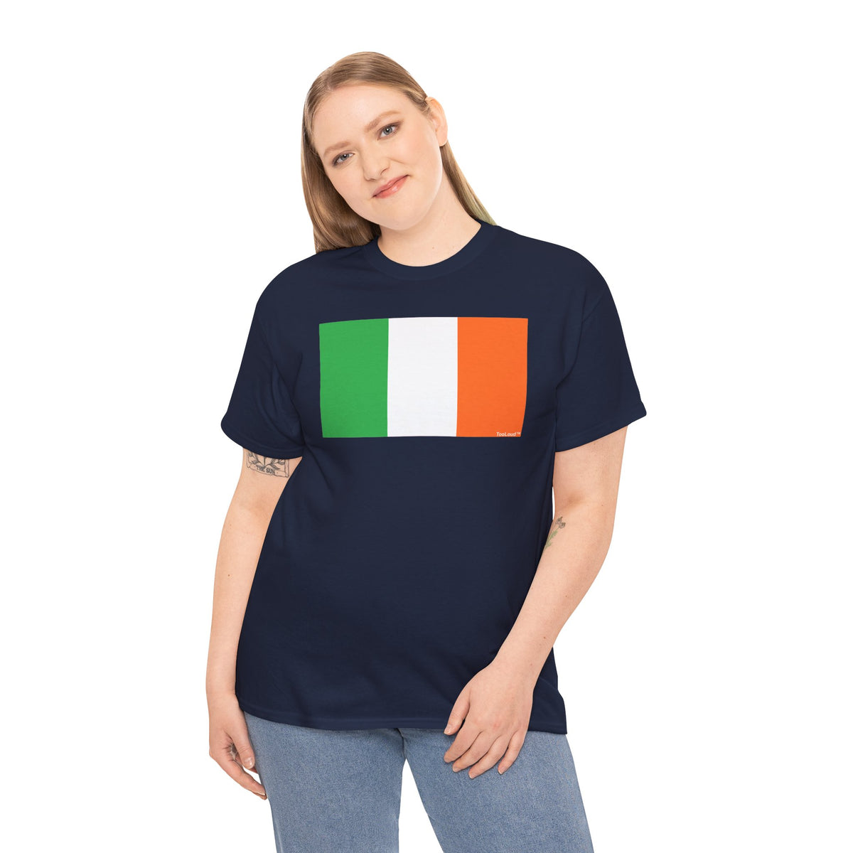 Irish Flag – Flag of Ireland Adult Dark T-Shirt by TOOLOUD