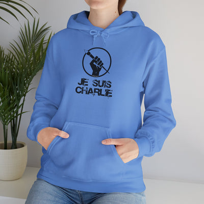 TOOLOUD Je Suis Charlie Hooded Unisex Sweatshirt