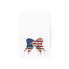 Patriotic Bow Top Fold Blank Greeting Cards by TOOLOUD Packs of (10, 30, and 50pcs)