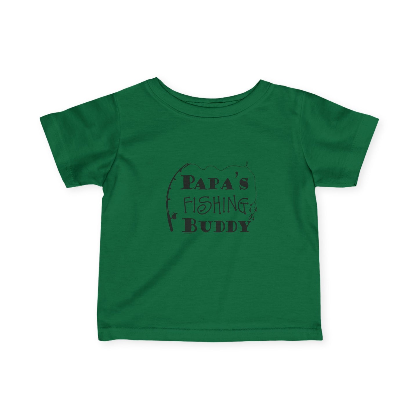 Papas Fishing Buddy Infant T-Shirt By TOOLOUD