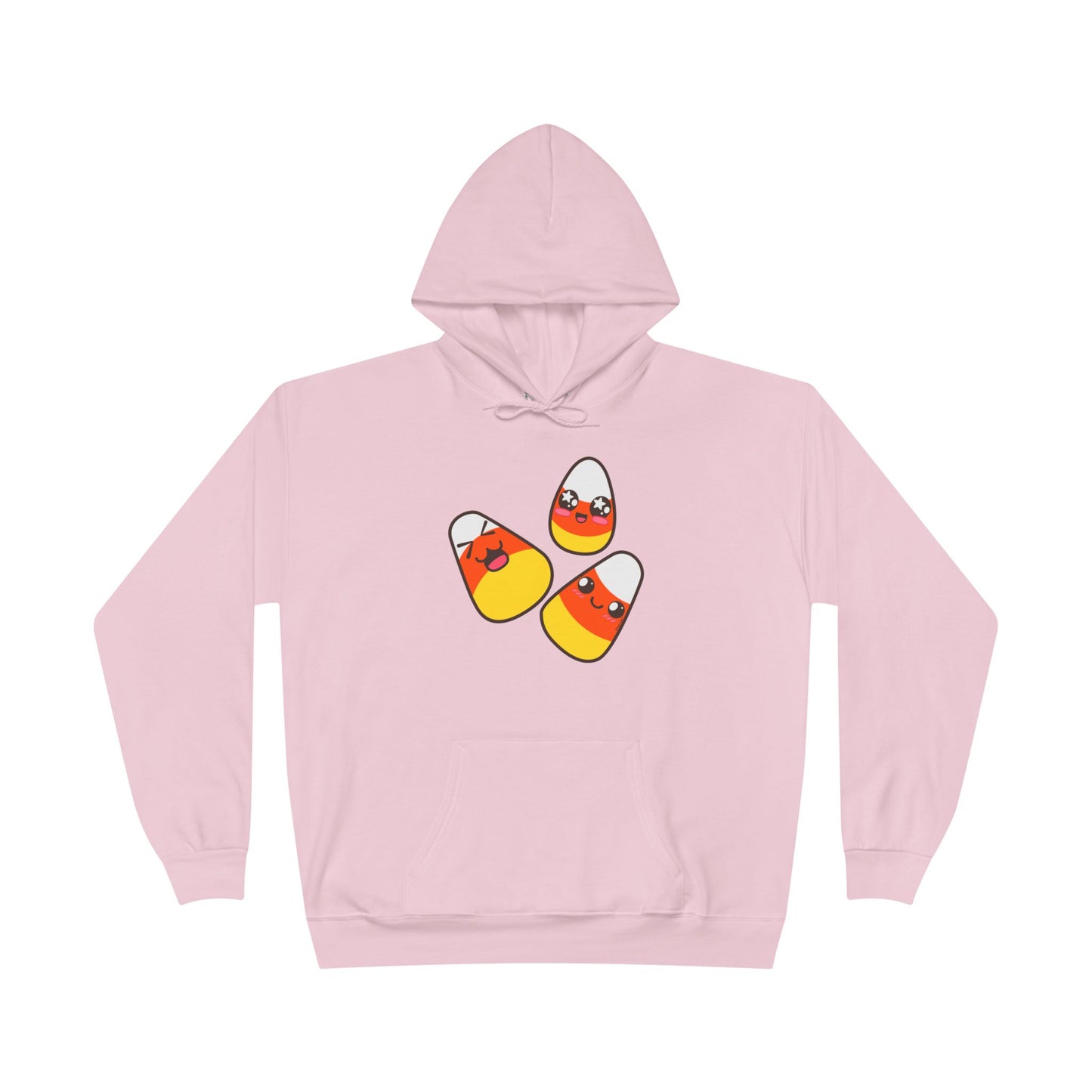 Cute Candy Corn Family Halloween Adult Hoodie Sweatshirt by TOOLOUD