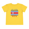 TOOLOUD Costa Rica Flag Toddler T-Shirt