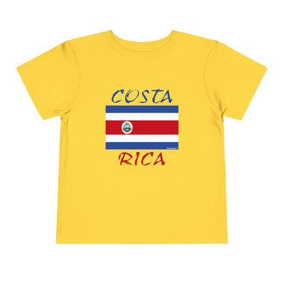 TOOLOUD Costa Rica Flag Toddler T-Shirt