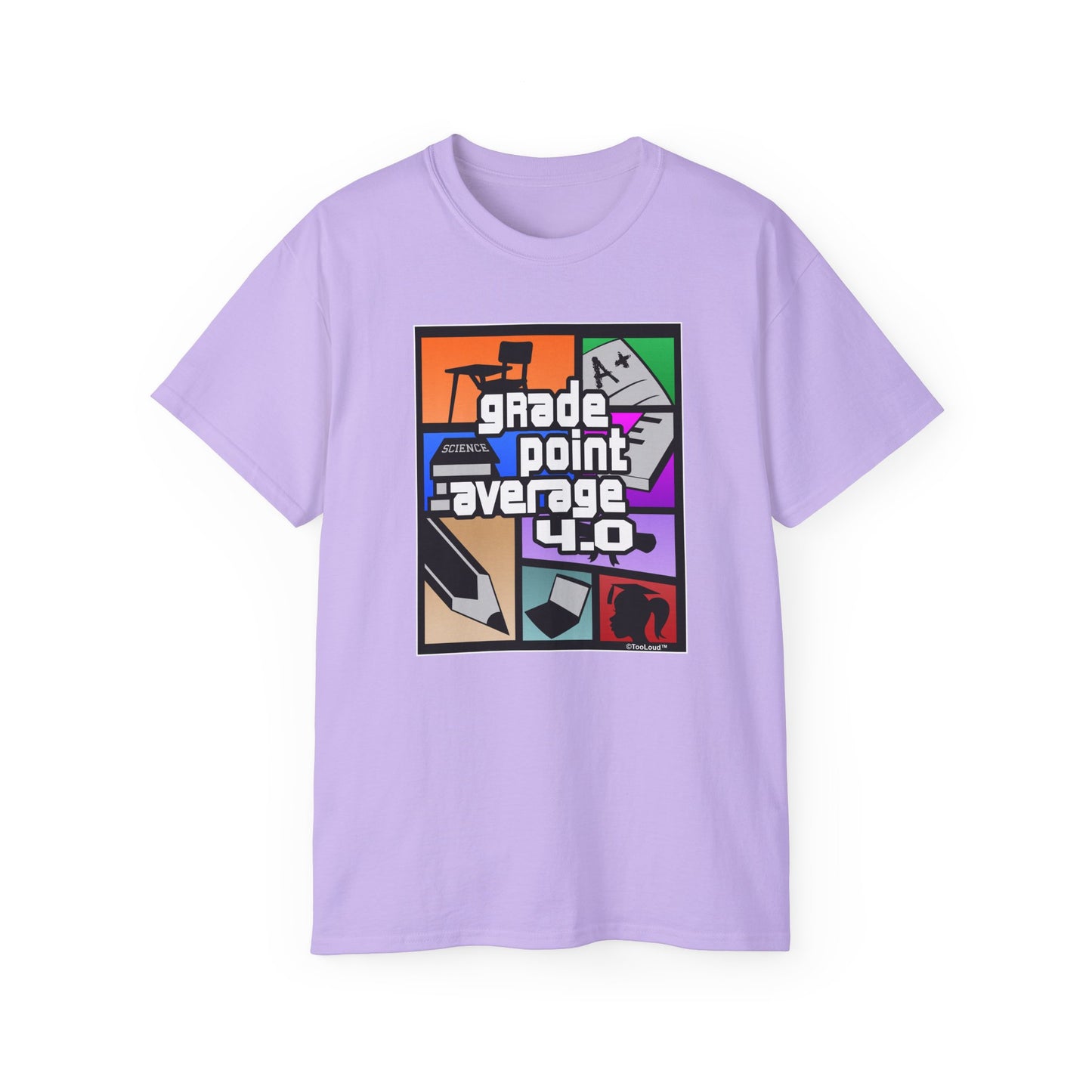 GPA 4 – Grade Point Average Unisex T-Shirt by TOOLOUD