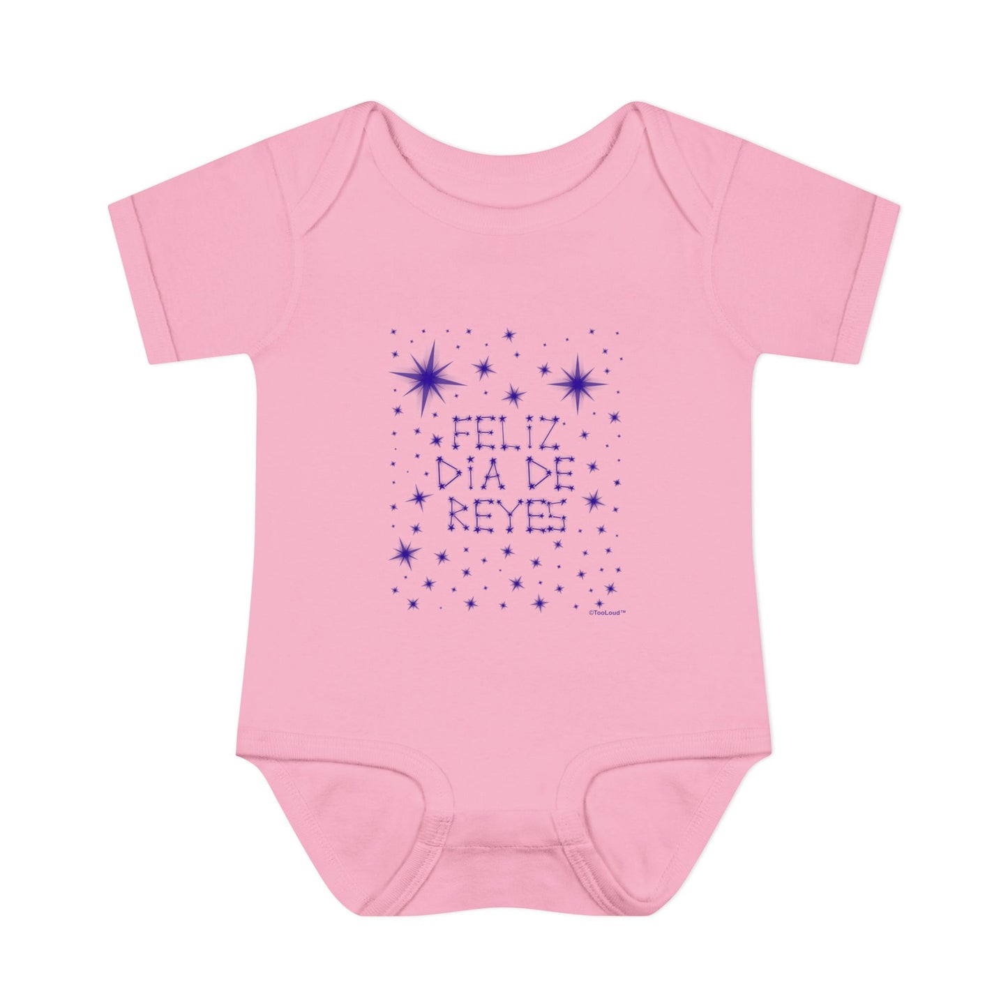 Feliz Dia de Reyes - Estrellas Brillantes Baby Romper Bodysuit by TOOLOUD