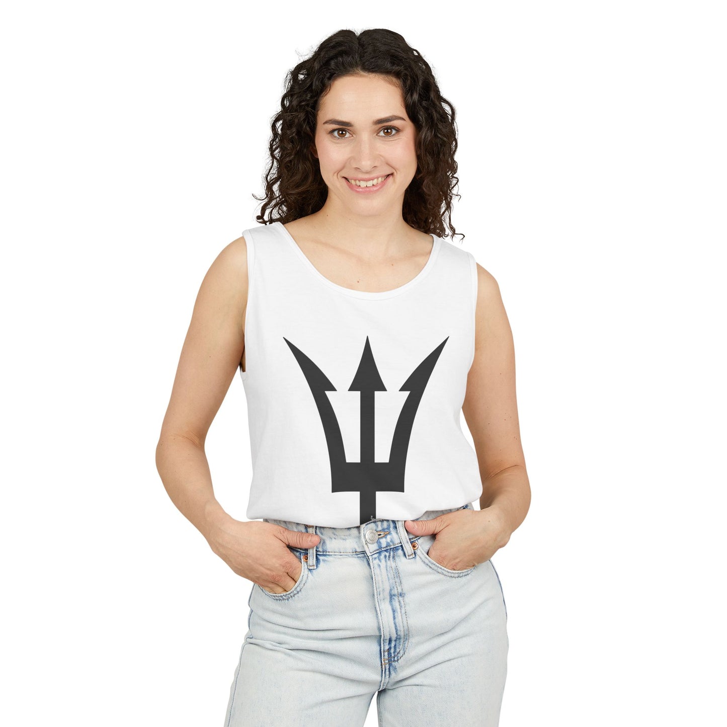 Trident of Poseidon Unisex Loose Tank Top by TOOLOUD