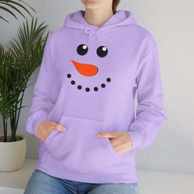 TOOLOUD Snowman Face Christmas Adult Unisex Hoodie Sweatshirt