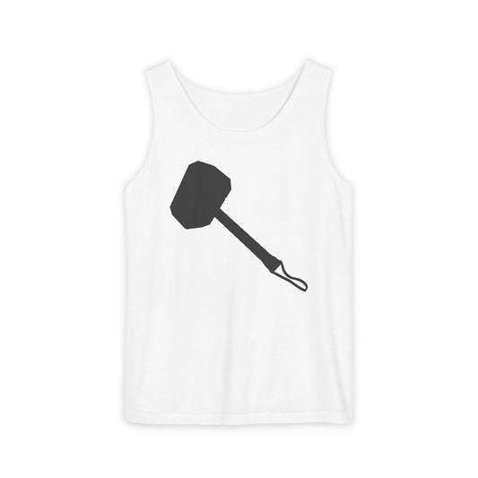 Thors Hammer Nordic Runes Lucky Odin Mjolnir Valhalla Loose Tank Top