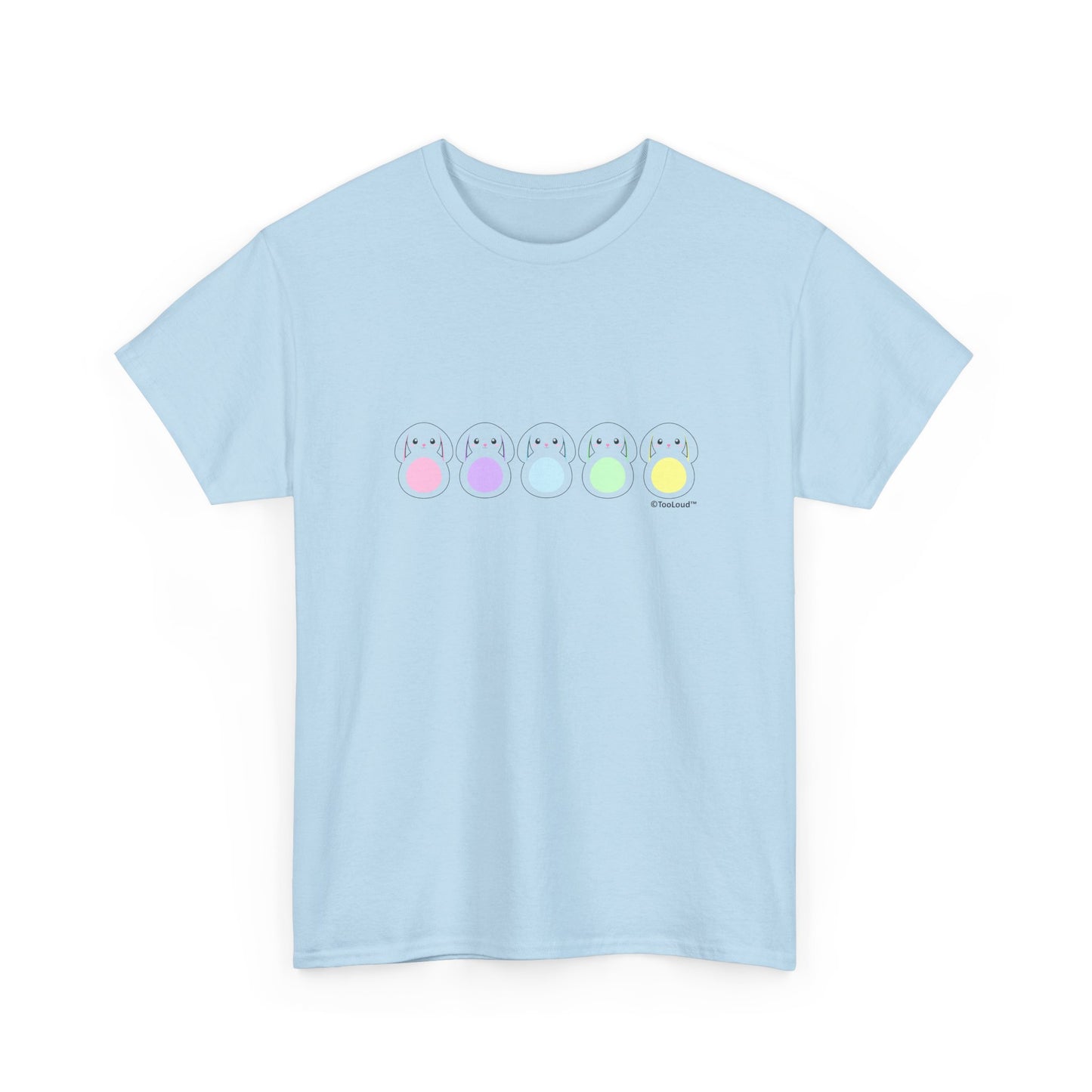 Cute Pastel Bunnies Women’s T-Shirt by TOOLOUD